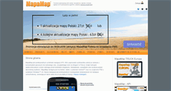 Desktop Screenshot of mapamap.pl